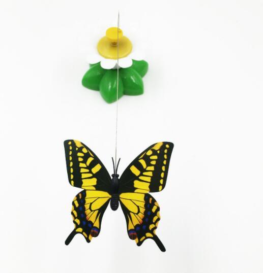 Electric Automatic Rotating Flower Cat Chase Toy