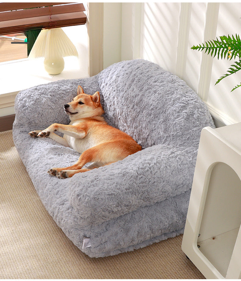 Plush Pet Sofa Bed