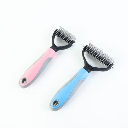 Stainless Double-sided Pet Brush Hair Remover