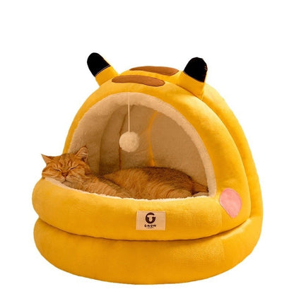 Cat Pikachu Bed