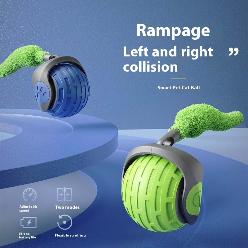Obstacle Avoidance Cat Chase Toy