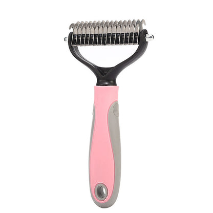Stainless Double-sided Pet Brush Hair Remover